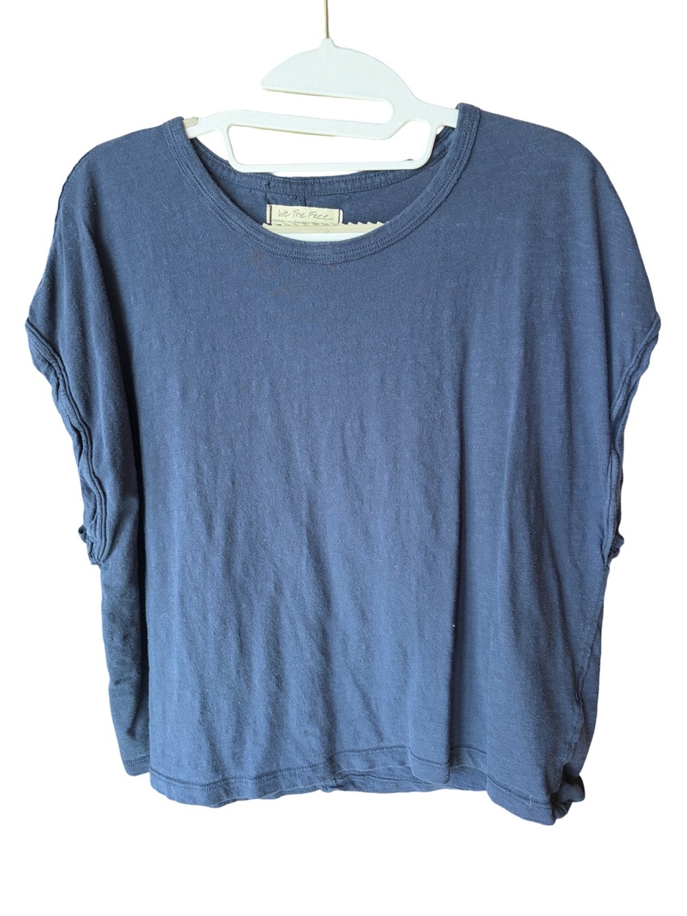 Free People We The Free Muscle Tee Blue Size M